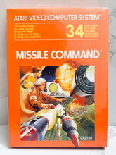 Cargar imagen en el visor de la galería, Missile Command - Atari VCS 2600 - NTSC - Brand New (Box of 6)
