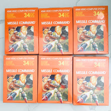 Cargar imagen en el visor de la galería, Missile Command - Atari VCS 2600 - NTSC - Brand New (Box of 6)