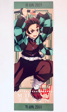 Cargar imagen en el visor de la galería, Gekijouban Kimetsu no Yaiba: Mugen Ressha-hen - Tanjirou, Nezuko, Zenitsu, Inosuke, Rengoku, Akaza & Enmu - "Kimetsu x Animate Fair" Ticket-style Bookmark Set