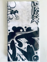 Load image into Gallery viewer, Hypnosis Microphone -Division Rap Battle- - Logo Design Original Cross (Tenugui) - 5th LIVE@Saitama <SIX SHOTS TO THE DOME>