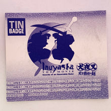 Cargar imagen en el visor de la galería, InuYasha Movie 3: Tenka Hadou no Ken / Swords of an Honorable Ruler - Miroku - Tin Badge Collection