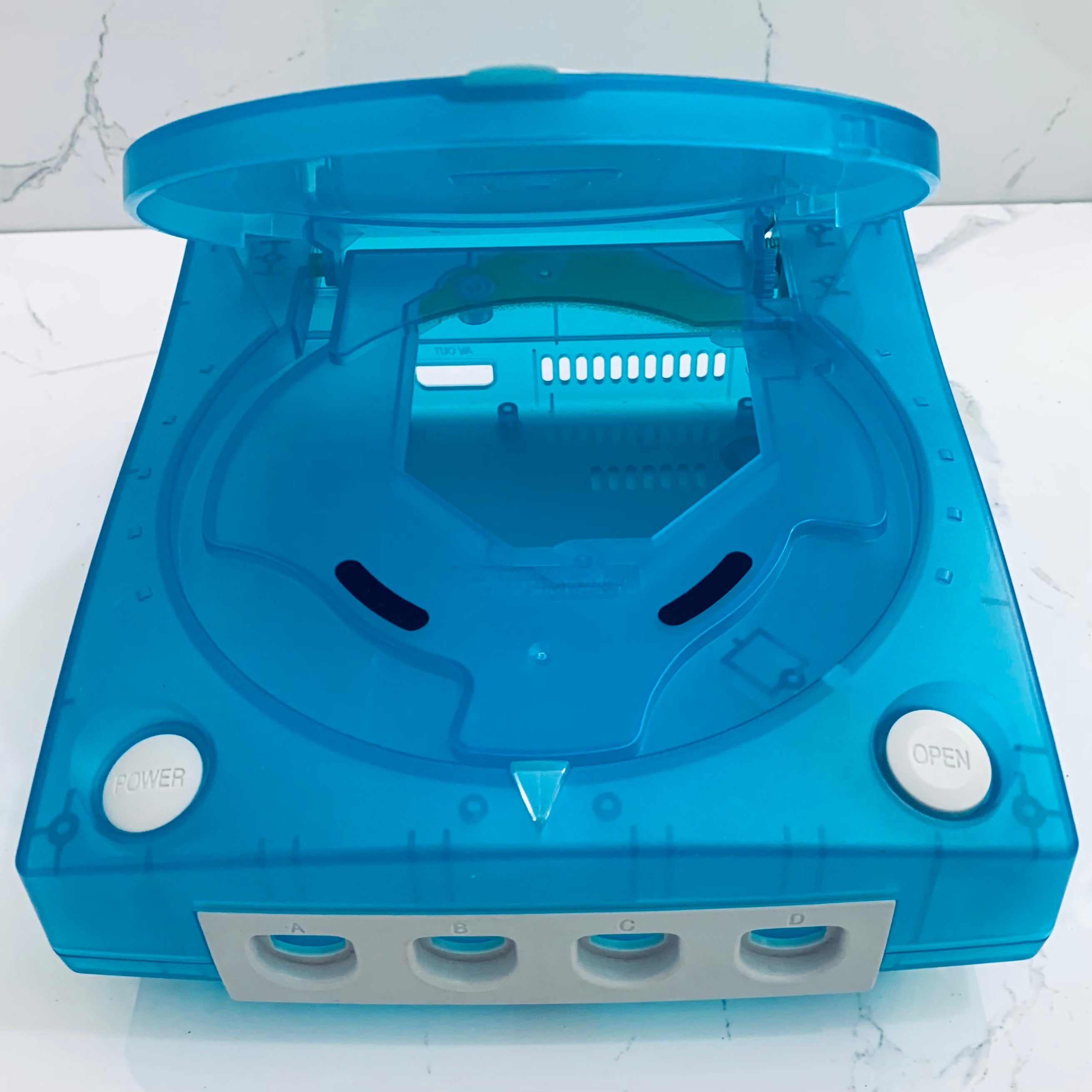 Sega Dreamcast - Translucent Case / Shell - Brand New (Blue