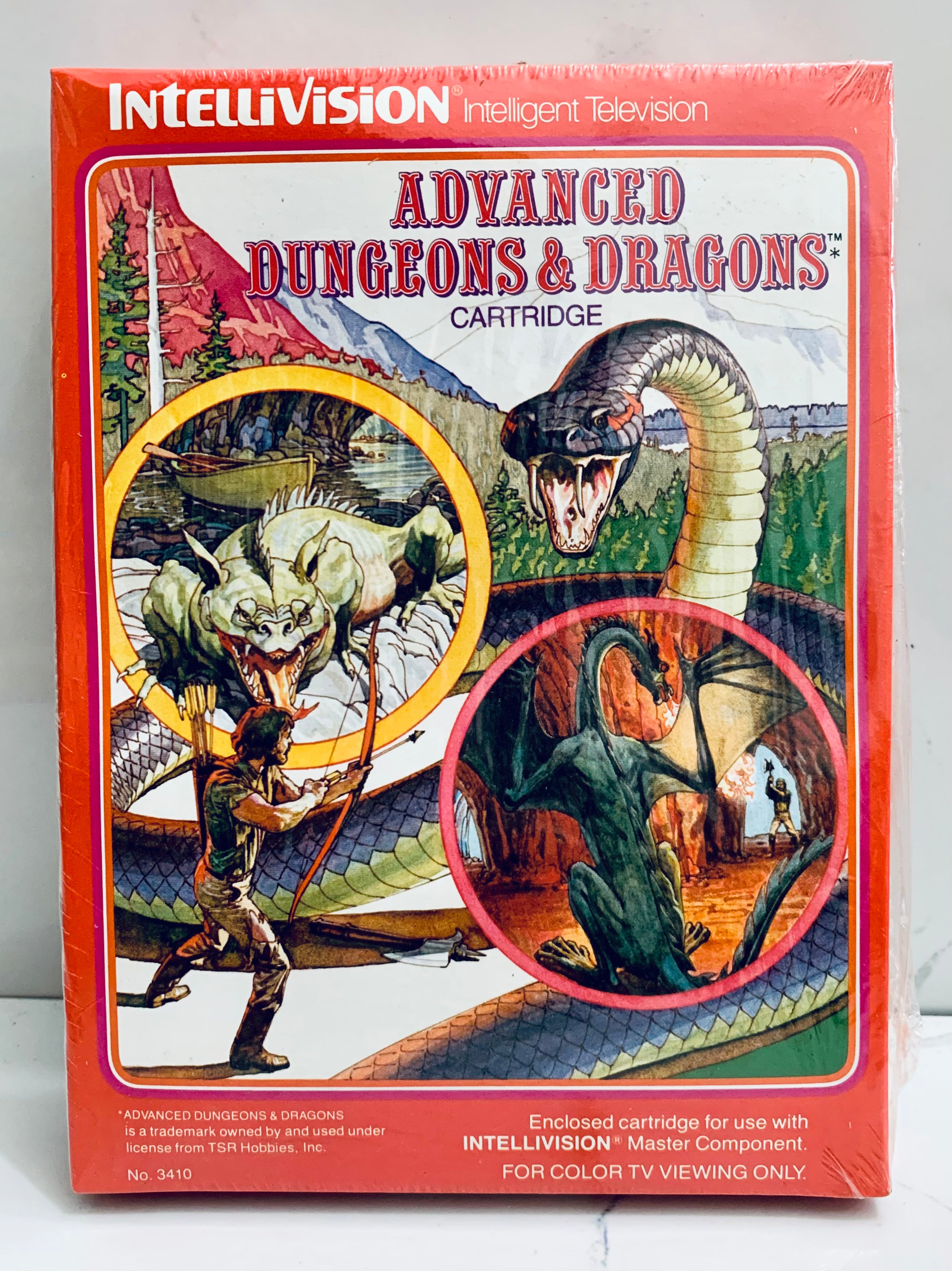 Advanced Dungeons & Dragons Cloudy Mountain Mattel Intellivision