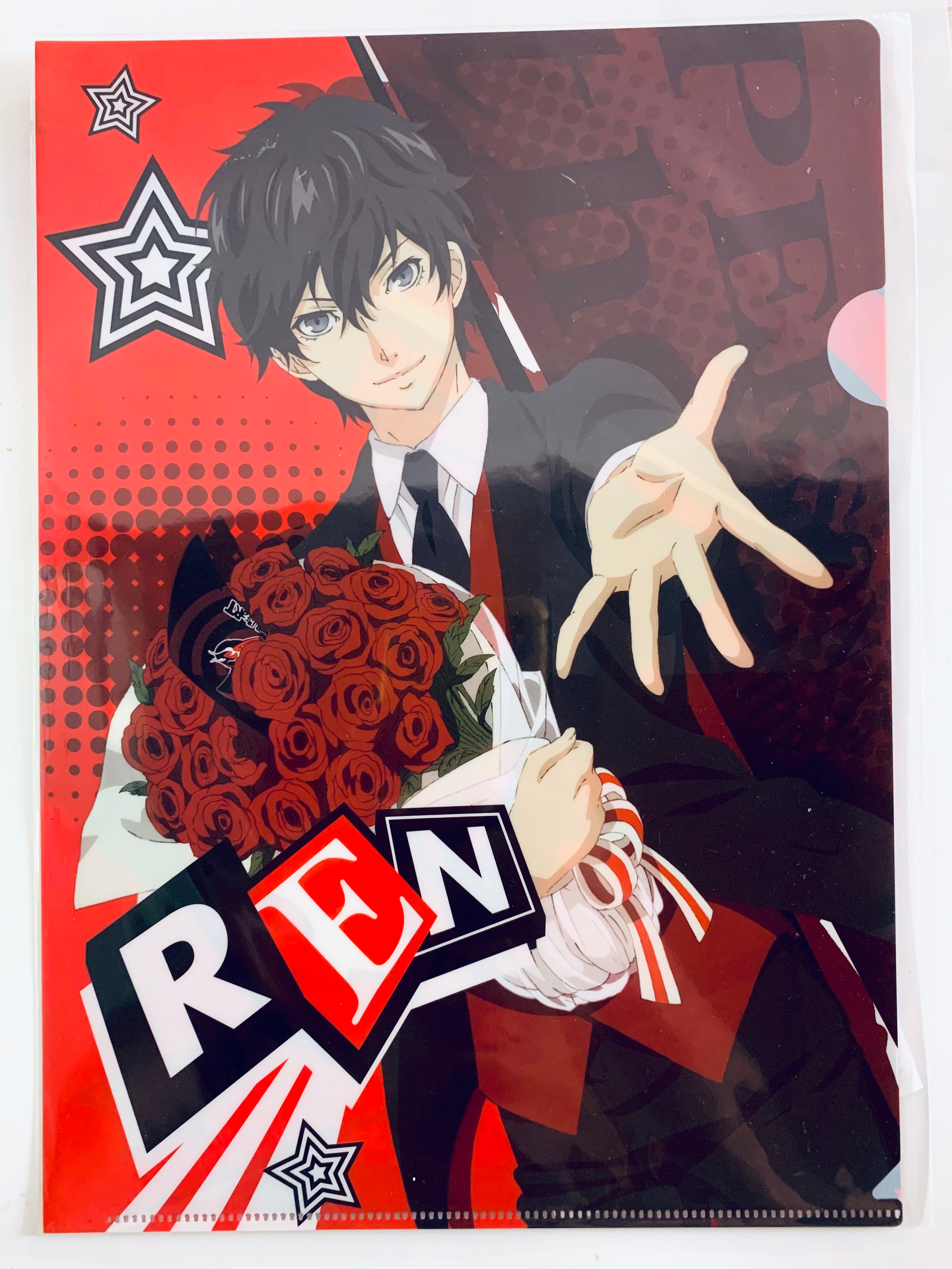 Persona 5: The Animation SEGA collabo outlet cafe limited clear file set