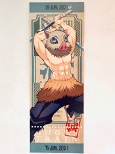 Cargar imagen en el visor de la galería, Gekijouban Kimetsu no Yaiba: Mugen Ressha-hen - Tanjirou, Nezuko, Zenitsu, Inosuke, Rengoku, Akaza & Enmu - "Kimetsu x Animate Fair" Ticket-style Bookmark Set