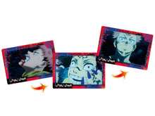 Load image into Gallery viewer, Jujutsu Kaisen PLAY BACK Card Chocolate Snack Gum (Set of 3) - Cuchiwaii