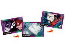 Load image into Gallery viewer, Jujutsu Kaisen PLAY BACK Card Chocolate Snack Gum (Set of 3) - Cuchiwaii