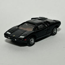 Load image into Gallery viewer, Lamborghini Countach LP400 1973 - Diecast Mini Car - Black - Cuchiwaii