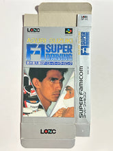 Load image into Gallery viewer, Suzuki Aguri no F-1 Super Driving - Super Famicom - Box (SHVC-GF) - Cuchiwaii