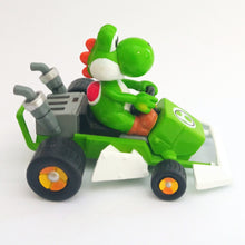 Load image into Gallery viewer, Mario Kart Yoshi Pull Jack Car Carting Nintendo Toy
