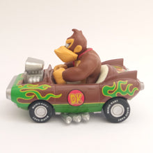 Cargar imagen en el visor de la galería, Mario Kart Wii Donkey Kong DK Pull Back Car Wildstar & Fire Hot Rod Nintendo 2008 Toy
