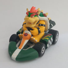 Cargar imagen en el visor de la galería, Mario Kart Wii Koopa (Bowser) Pull Back Car Wildstar & Fire Hot Rod Nintendo 2008 Toy