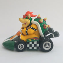 Cargar imagen en el visor de la galería, Mario Kart Wii Koopa (Bowser) Pull Back Car Wildstar & Fire Hot Rod Nintendo 2008 Toy