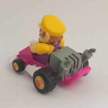 Cargar imagen en el visor de la galería, Mario Kart DS Wario Pull Back Car Nintendo 2005 Toy