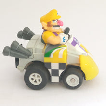 Cargar imagen en el visor de la galería, Mario Kart Wii Wario Choro Q Pull Back Car Nintendo 2005 Toy