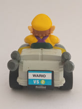 Cargar imagen en el visor de la galería, Mario Kart Wii Wario Choro Q Pull Back Car Nintendo 2005 Toy