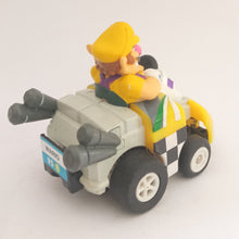 Cargar imagen en el visor de la galería, Mario Kart Wii Wario Choro Q Pull Back Car Nintendo 2005 Toy