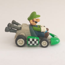 Cargar imagen en el visor de la galería, Mario Kart 8 Luigi Pull Back Car Action Figure Toy Nintendo