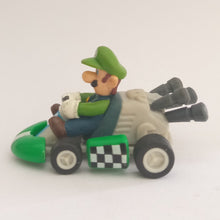Cargar imagen en el visor de la galería, Mario Kart 8 Luigi Pull Back Car Action Figure Toy Nintendo