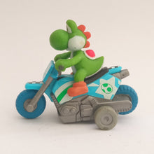 Cargar imagen en el visor de la galería, Mario Kart Wii Yoshi Pull Back Mini Car Bike Toy Nintendo 2008