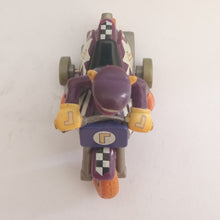 Cargar imagen en el visor de la galería, Mario Kart Wii Waluigi Pull Back Mini Car Bike Toy Nintendo 2008