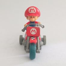 Cargar imagen en el visor de la galería, Mario Kart Wii Baby Mario Pull Back Mini Car Bike Toy Nintendo 2008
