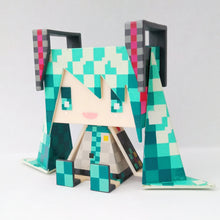 Load image into Gallery viewer, Happy Lottery Hatsune Miku x FamilyMart - Hatsune Miku Ichimatsu Miku Ver. - Prize G Graphig ABS