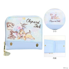 Cargar imagen en el visor de la galería, Disney Chip & Dale Bifold Wallet Blue (51959) - Cuchiwaii