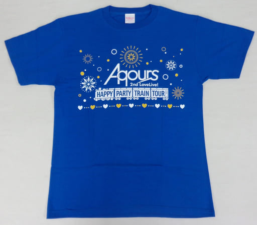 Love Live! Sunshine!! Aqours - SAITAMA T-shirt Blue - Aqours 2nd