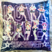 Load image into Gallery viewer, Love Live! Sunshine!! - Aqours Drawn Premium Train Original Cushion - Seibu Railway Premium Train Tour 2018 Participant Only Benefits