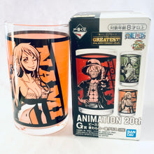 Cargar imagen en el visor de la galería, One Piece - Nami - Straw Hat Pirates Glass - Ichiban Kuji One Piece THE GREATEST! 20th ANNIVERSARY - G Prize