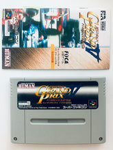 Cargar imagen en el visor de la galería, Human Grand Prix IV: F-1 Dream Battle - Super Famicom - SFC - Nintendo - Japan Ver. - NTSC-JP - Cart & Manual (SHVC-AG4J-JPN)