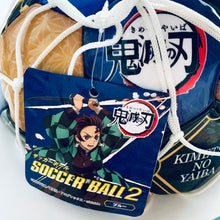 Load image into Gallery viewer, Kimetsu no Yaiba (Tanjirou, Nezuko, Zenitsu, Inosuke & Rengoku) KY-66C Soccer Ball 2 Blue No. 5