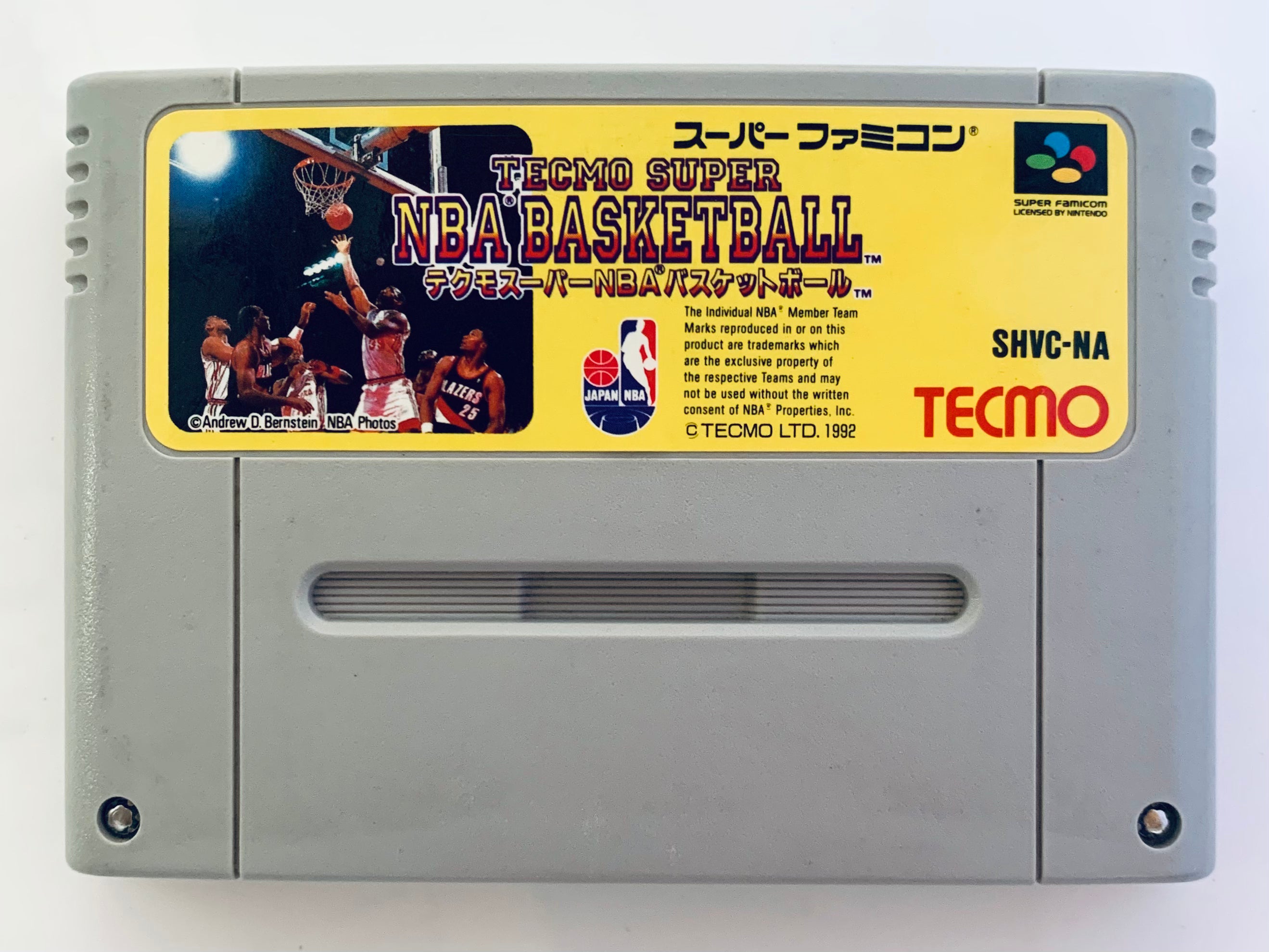 Tecmo Super NBA Basketball - Super Famicom - SFC - Nintendo