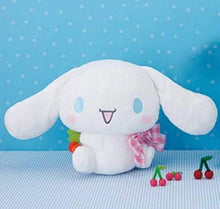 Load image into Gallery viewer, Cinnamoroll Check Ribbon & Cherry BIG Plush Toy