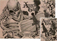 Cargar imagen en el visor de la galería, Shingeki no Kyojin - Eren, Mikasa & Armin (Sepia Style) - Visual Mat - Ichiban Kuji Attack on Titan - Attack on Freedom - K Award