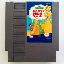 Load image into Gallery viewer, Sesame Street Big Bird's Hide And Speak - Nintendo Entertainment System - NES - NTSC-US - Cart