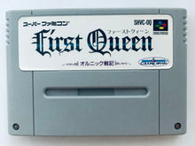 Load image into Gallery viewer, First Queen - Super Famicom - SFC - Nintendo - Japan Ver. - NTSC-JP - Cart & Manual (SHVC-OQ)