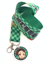Load image into Gallery viewer, Kimetsu no Yaiba - Kamado Tanjirou - Demon Slayer x Asakusa Neck Strap (Mini Chara) - Lanyard