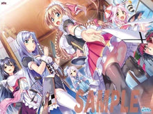 Load image into Gallery viewer, Aozora Stripe - Staff Welcome Waterproof Leisure Sheet - Visual Big Mat - PC Software 1st Time Limited PREMIUM EDITION