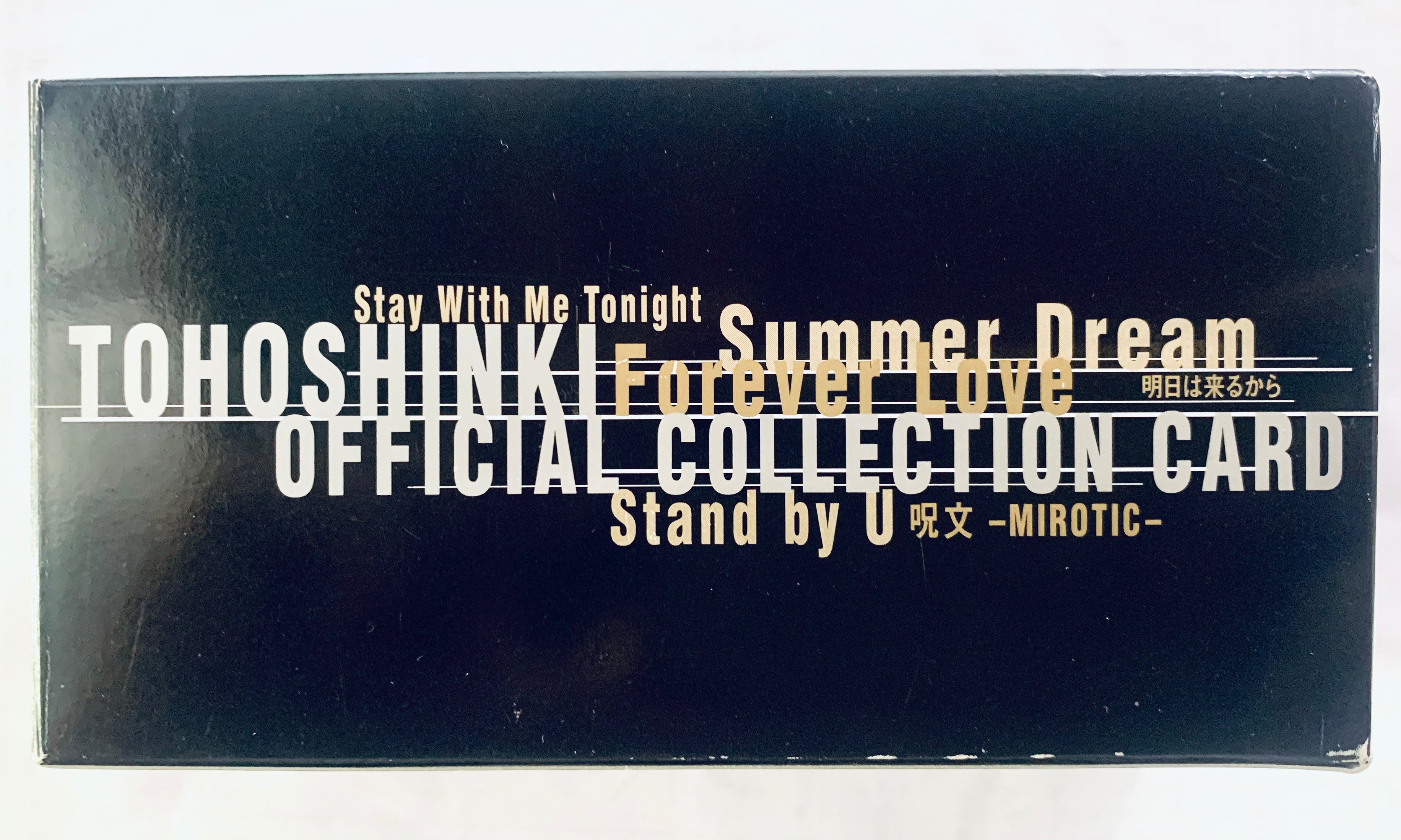 【希少！！】 Official Tohoshinki DBSK TVXQ Collection K-Pop - Box Card K-POP・アジア