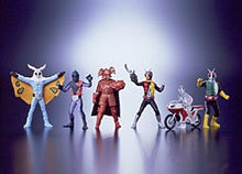Cargar imagen en el visor de la galería, Kamen Rider - High Grade Real Figure - HG Series Kamen Rider 10 ~Dr. Shinigami’s Identity of Fear~ - Set of 6