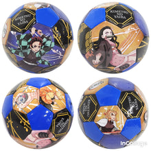 Load image into Gallery viewer, Kimetsu no Yaiba (Tanjirou, Nezuko, Zenitsu, Inosuke & Rengoku) KY-66C Soccer Ball 2 Blue No. 5