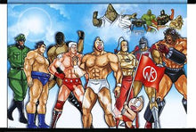 Load image into Gallery viewer, Taito Kuji Honpo Kinnikuman -7 Devil Superman- Last Happy Award - Tapestry