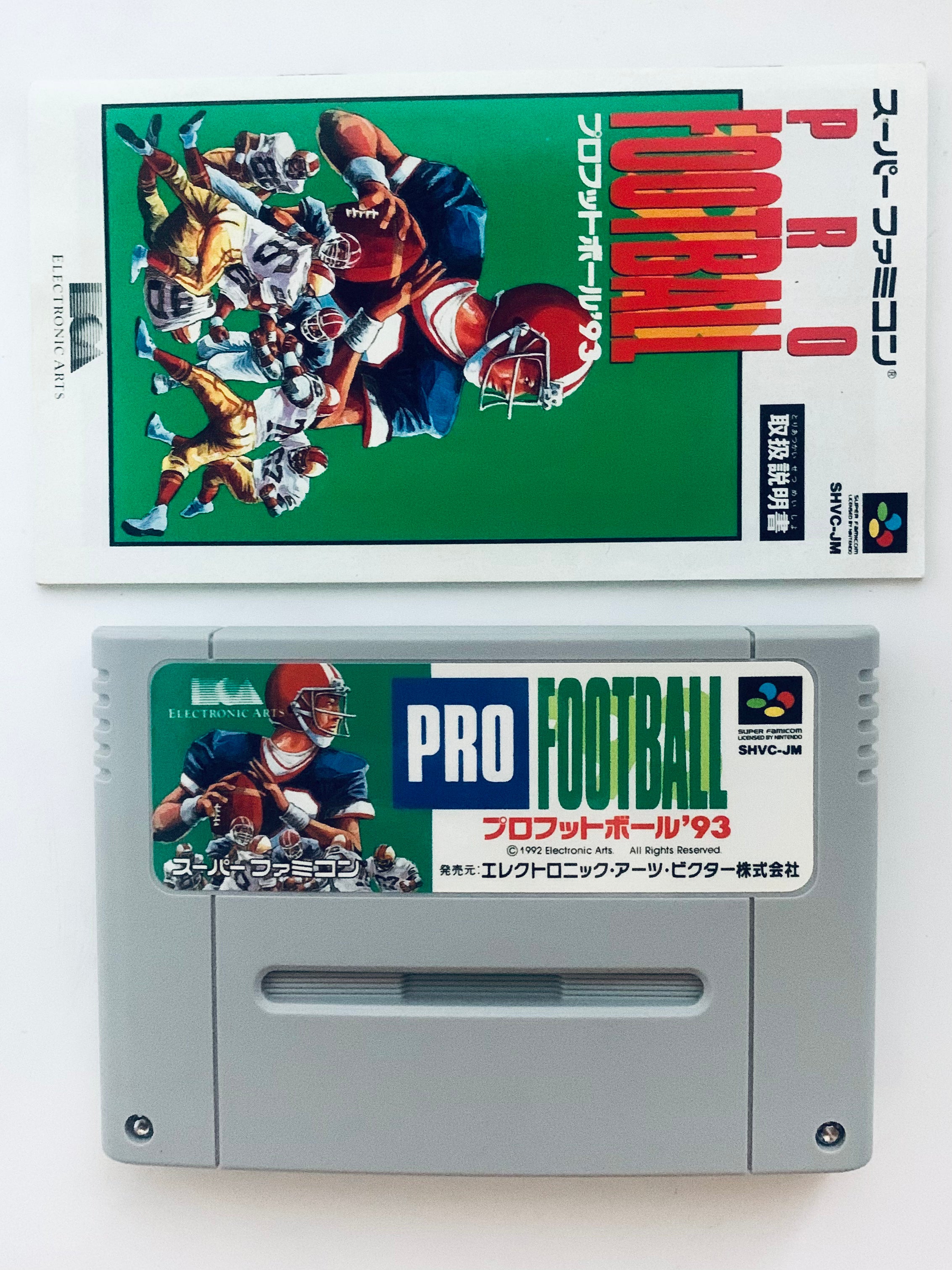 Pro Football '93 - Super Famicom - SFC - Nintendo - Japan Ver