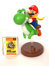 Load image into Gallery viewer, Super Mario World - Cloak Mario & Yoshi - Choco Egg Figure - Shokugan - No. 03