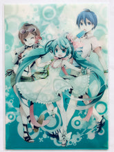 Load image into Gallery viewer, Vocaloid Mini Clear File Set (2-pieces) Hatsune Miku Fair 6th Anniversary