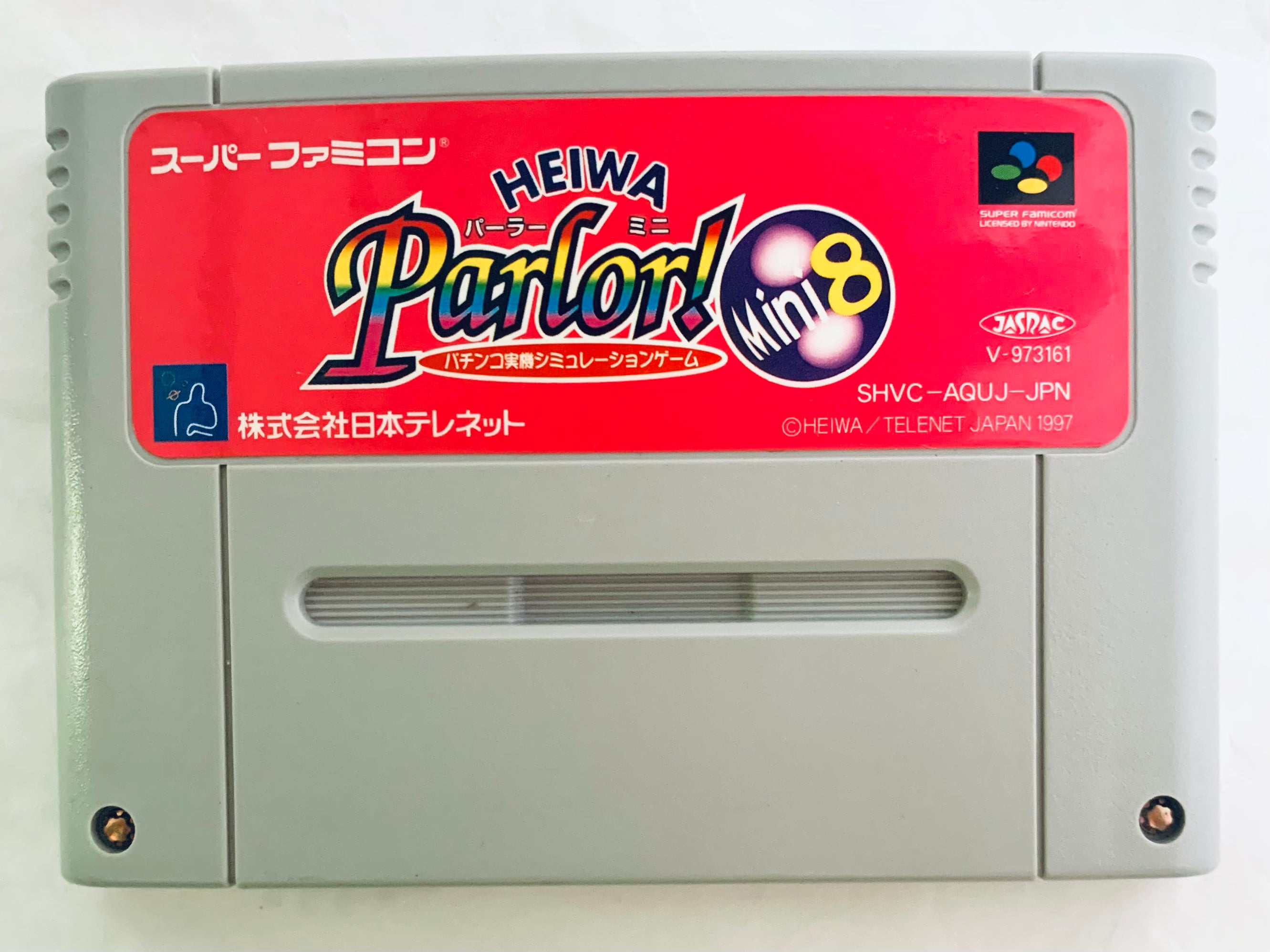 Heiwa Parlor! Mini 8 - Super Famicom - SFC - Nintendo - Japan Ver. -  NTSC-JP - Cart (SHVC-AQUJ-JPN)