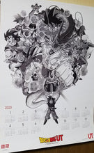 Cargar imagen en el visor de la galería, DRAGON BALL UT x KOUSUKE KAWAMURA 2020 Poster Calendar - UNIQLO Purchase Benefits