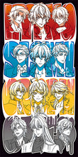 Load image into Gallery viewer, Hypnosis Mic -Division Rap Battle- Rhyme Anima - Ramuda, Samatoki, Dice, Mason Rio, Jyuto, Hifumi, Jakurai, Doppo, Ichiro, Jiro, Saburo, Gentaro - All Division Bath Towel - Ichiban Kuji - A Prize